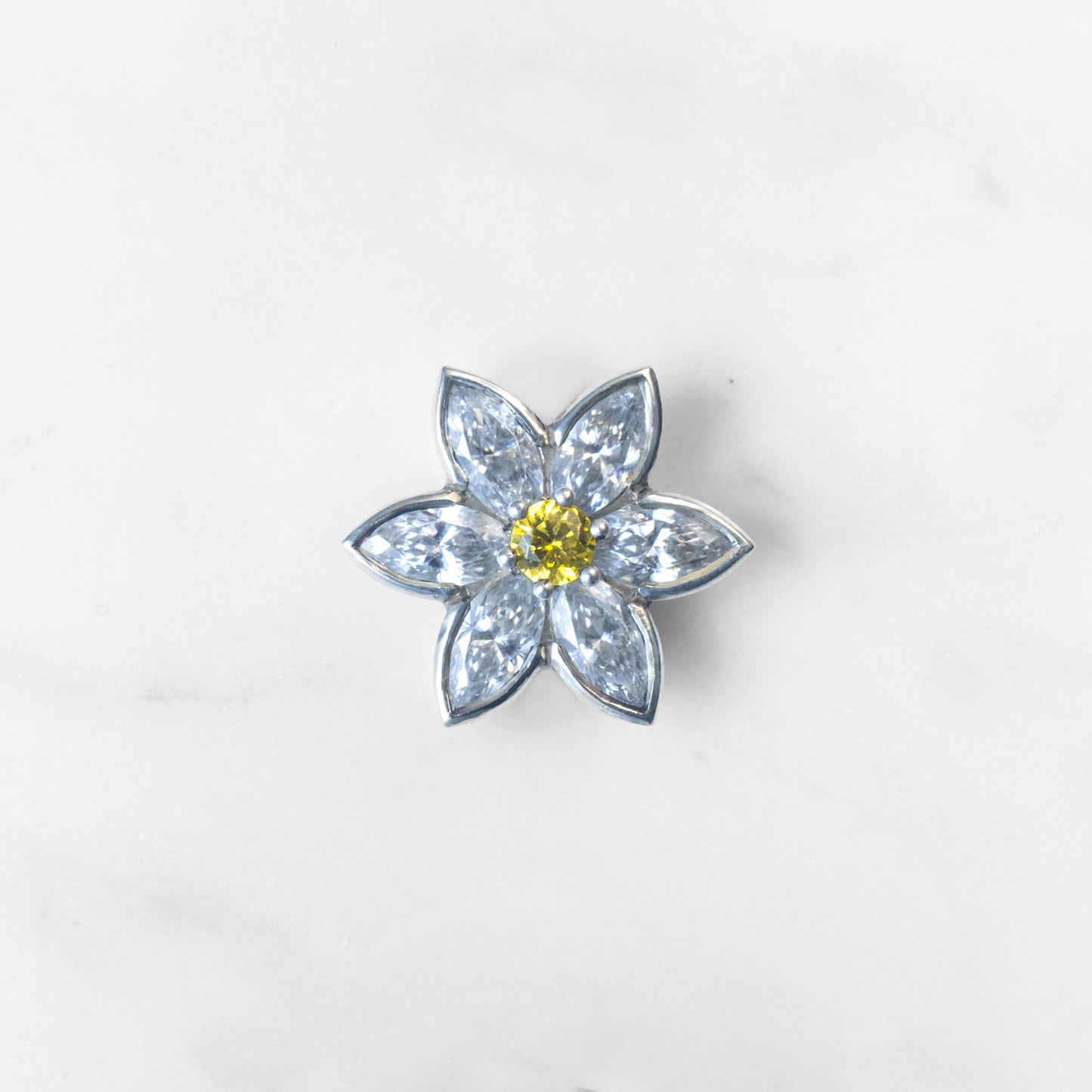 EDELWEISS SILVER PENDANT