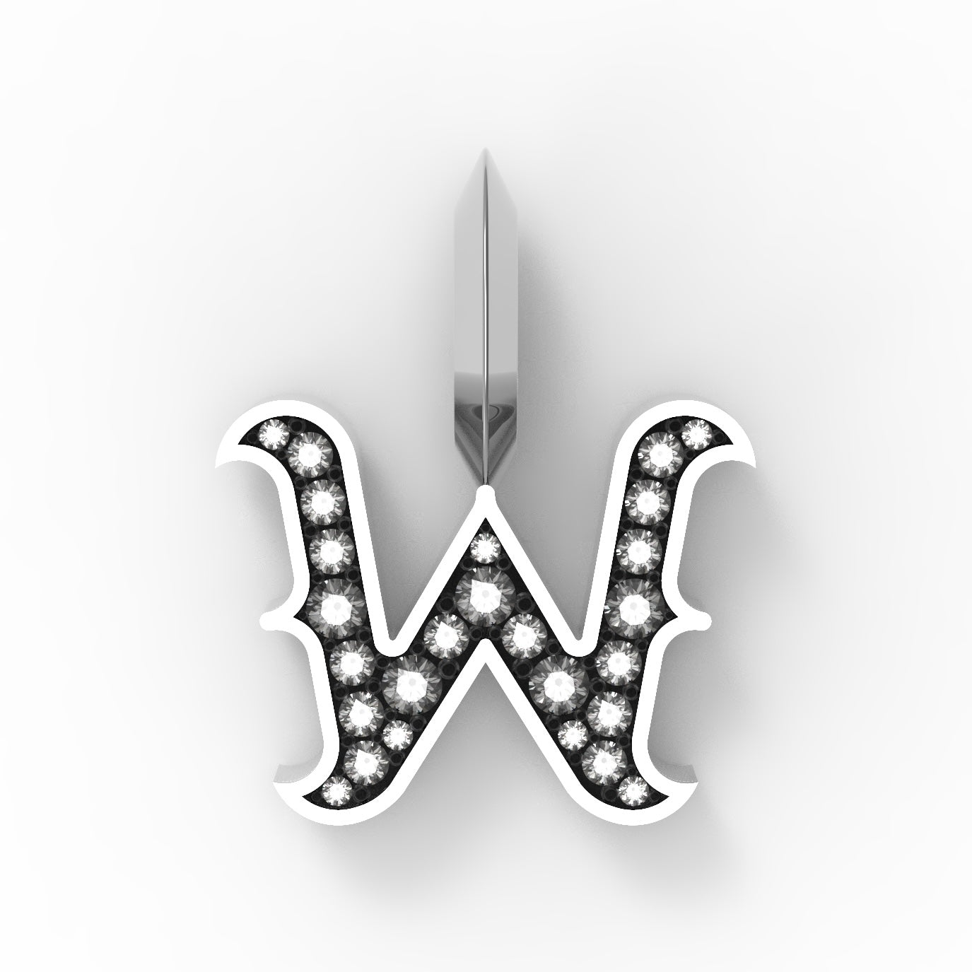 Antique Letter Pendant