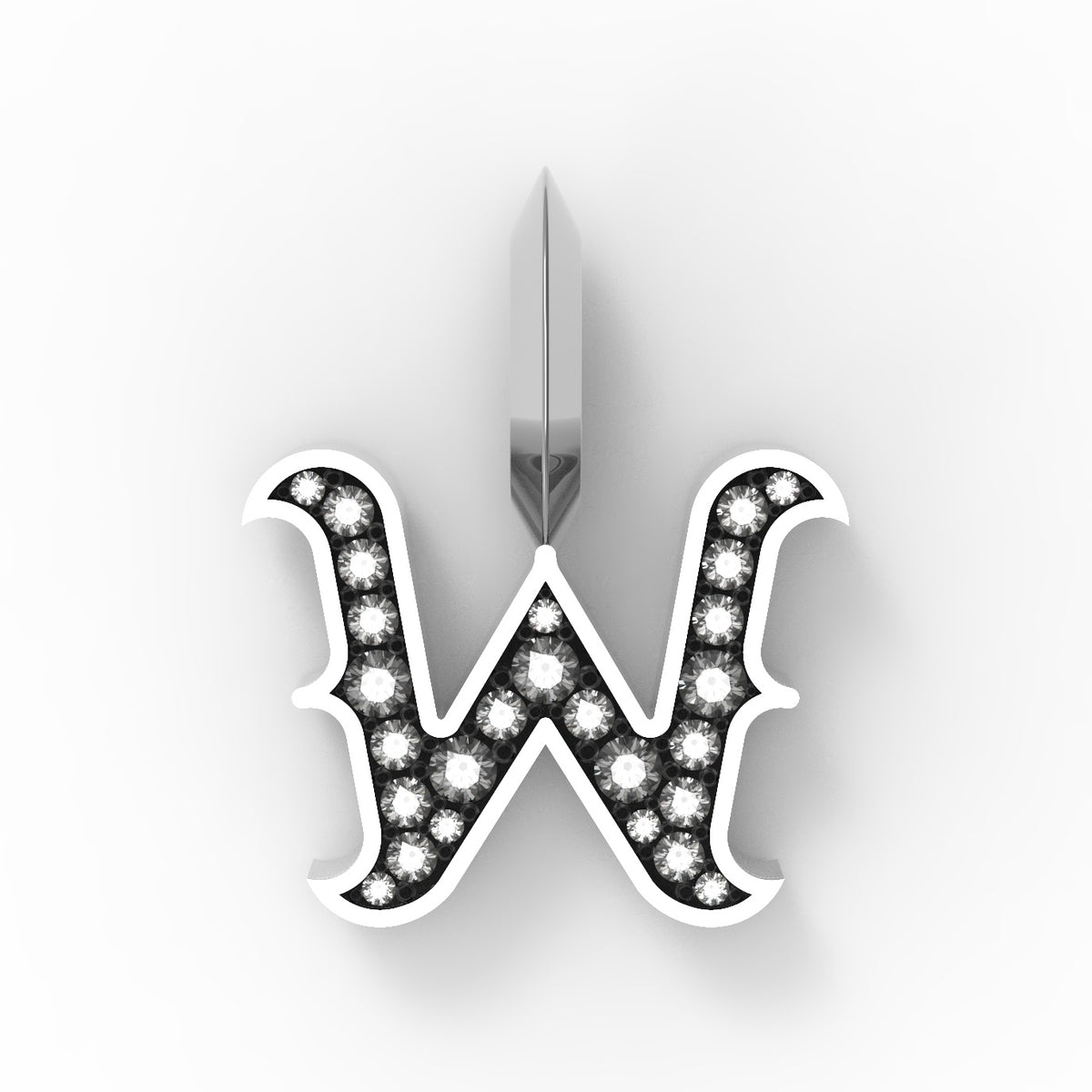 Antique Letter Pendant