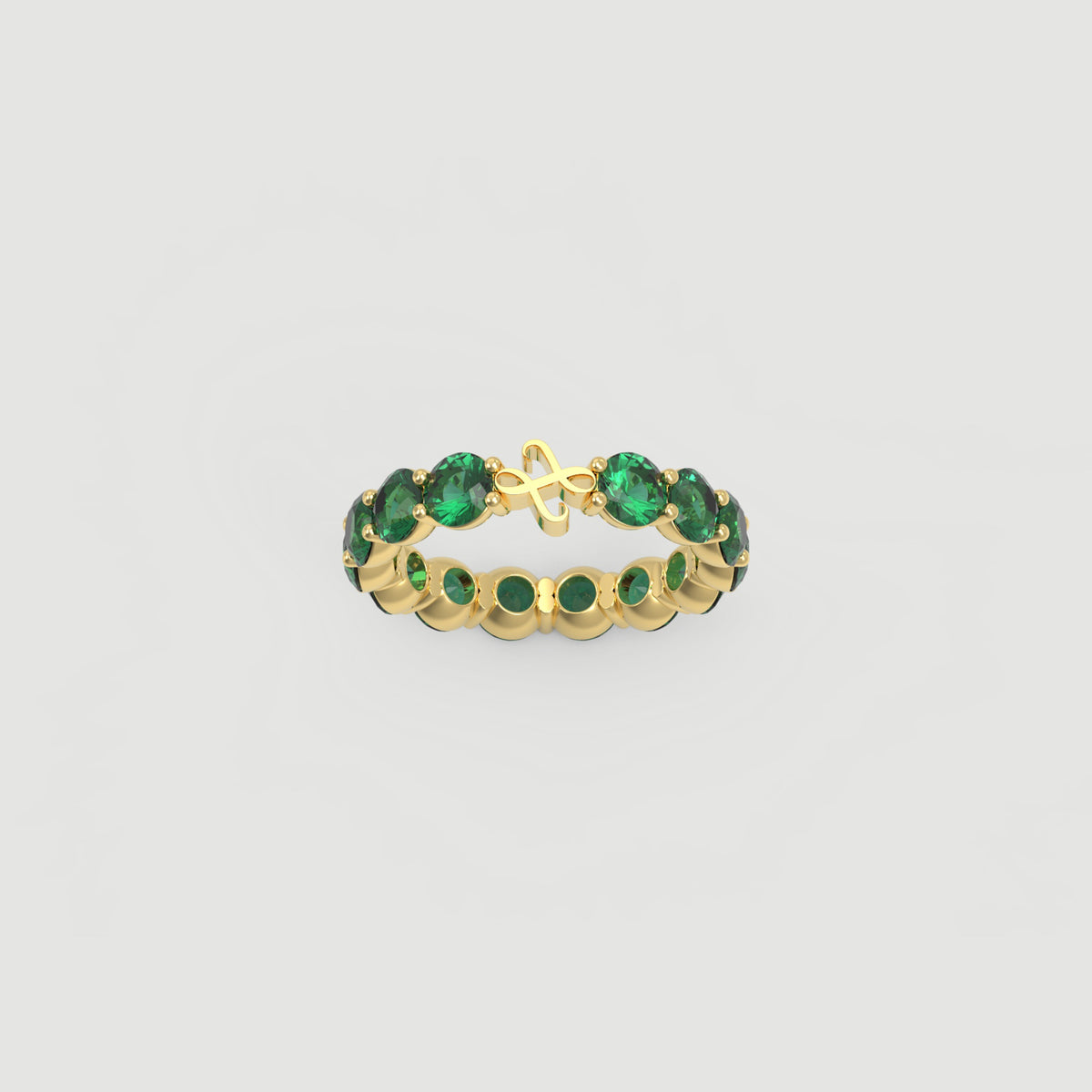 Eternity Band Smaragd G
