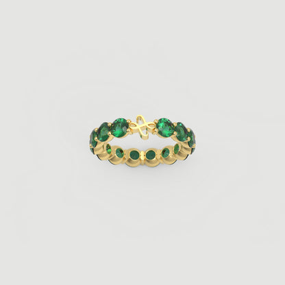 Eternity Band Smaragd G