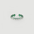 Eternity Band Smaragd