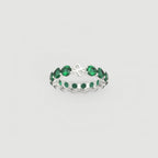 Eternity Band Smaragd