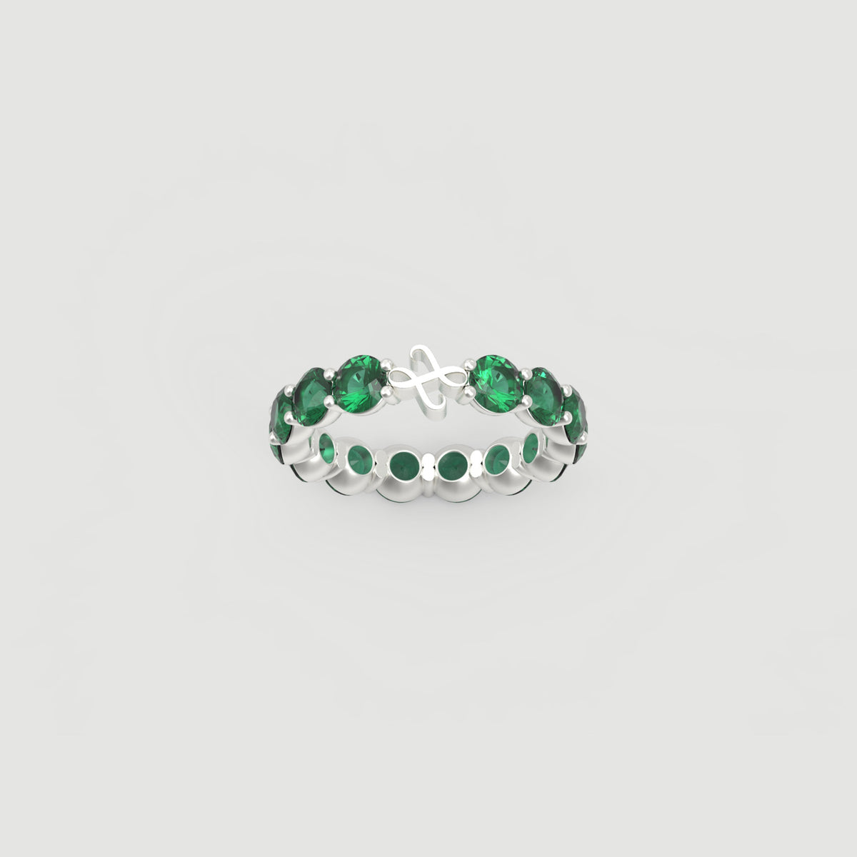 Eternity Band Smaragd