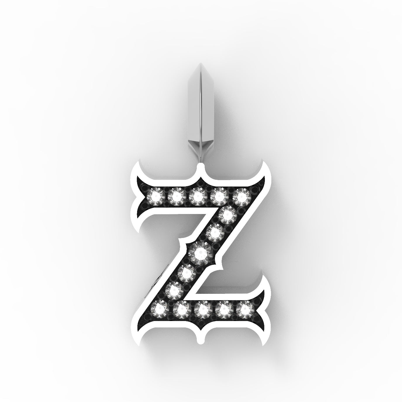 Antique Letter Pendant
