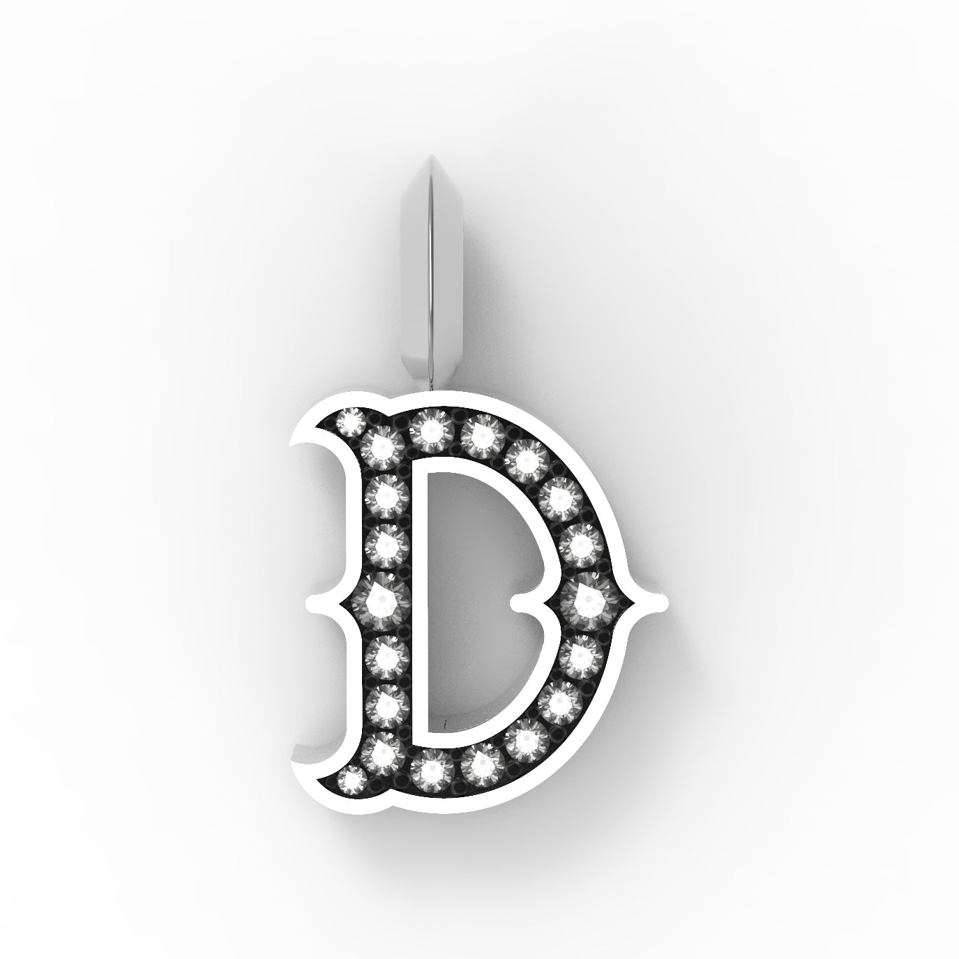 Antique Letter Pendant