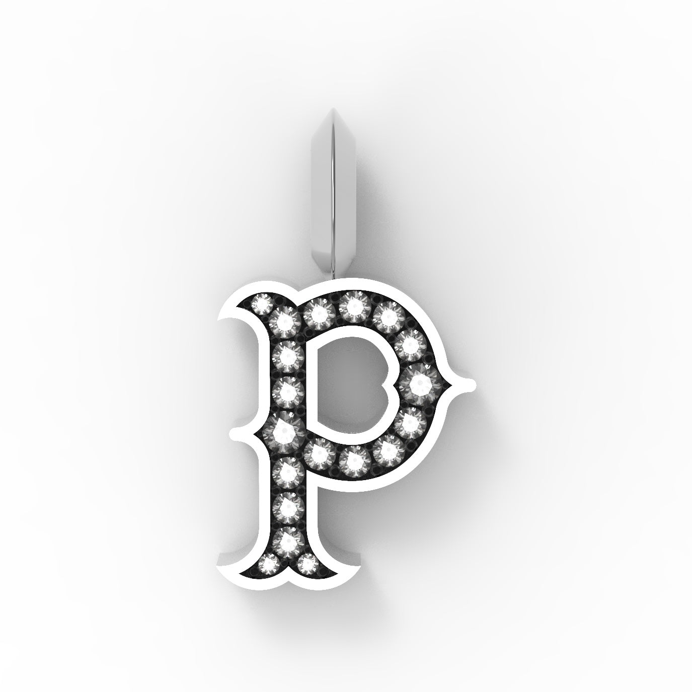 Antique Letter Pendant