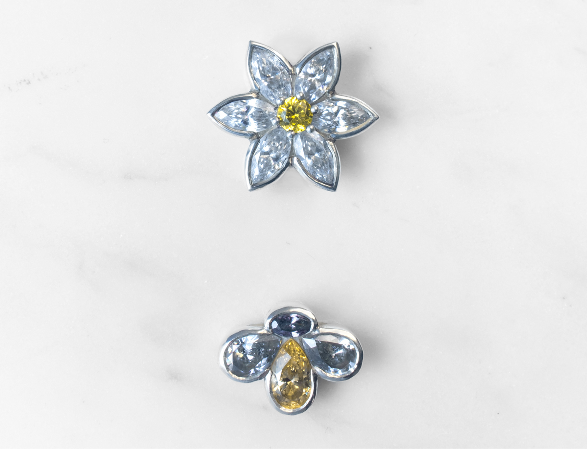 EDELWEISS SILVER PENDANT