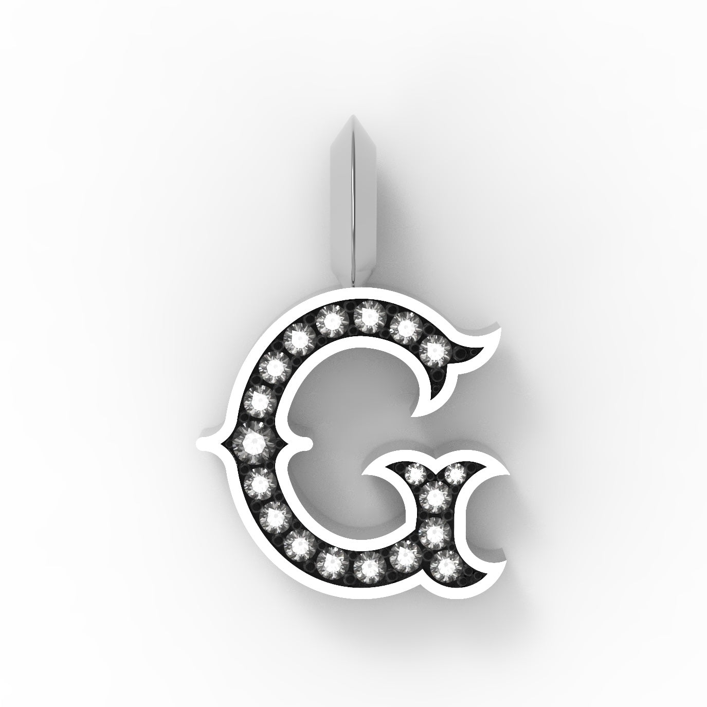 Antique Letter Pendant