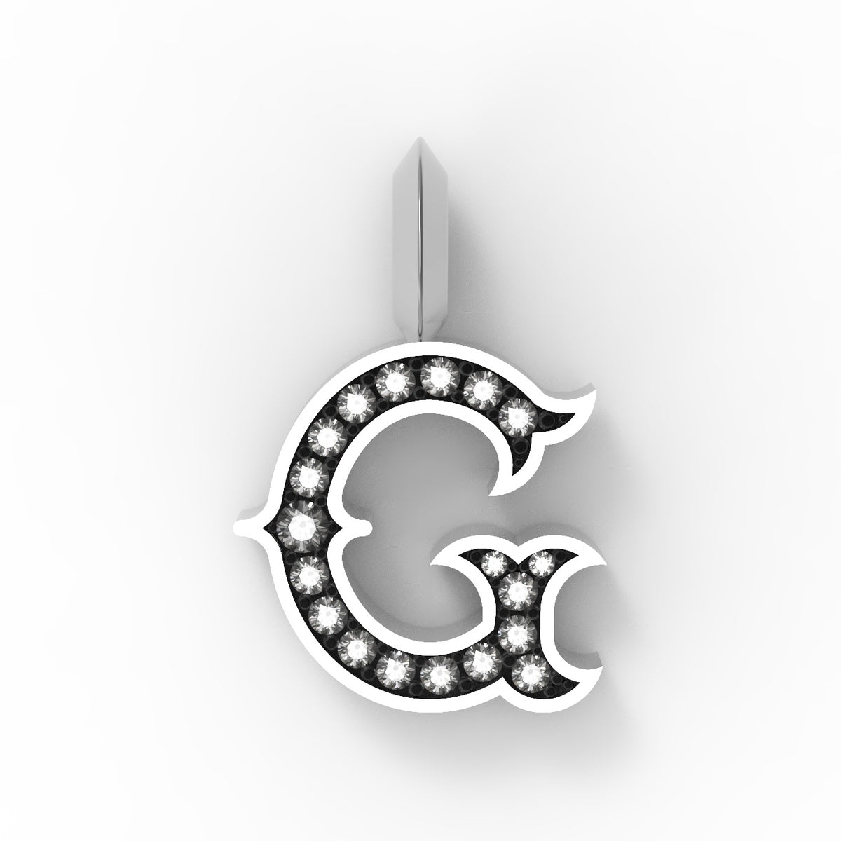 Antique Letter Pendant