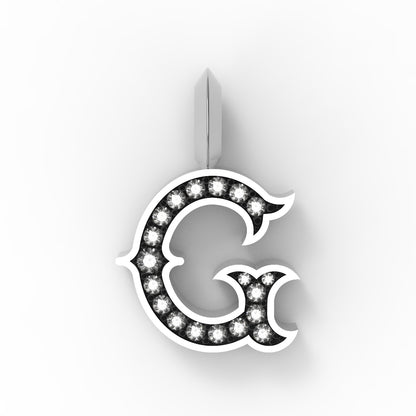 Antique Letter Pendant