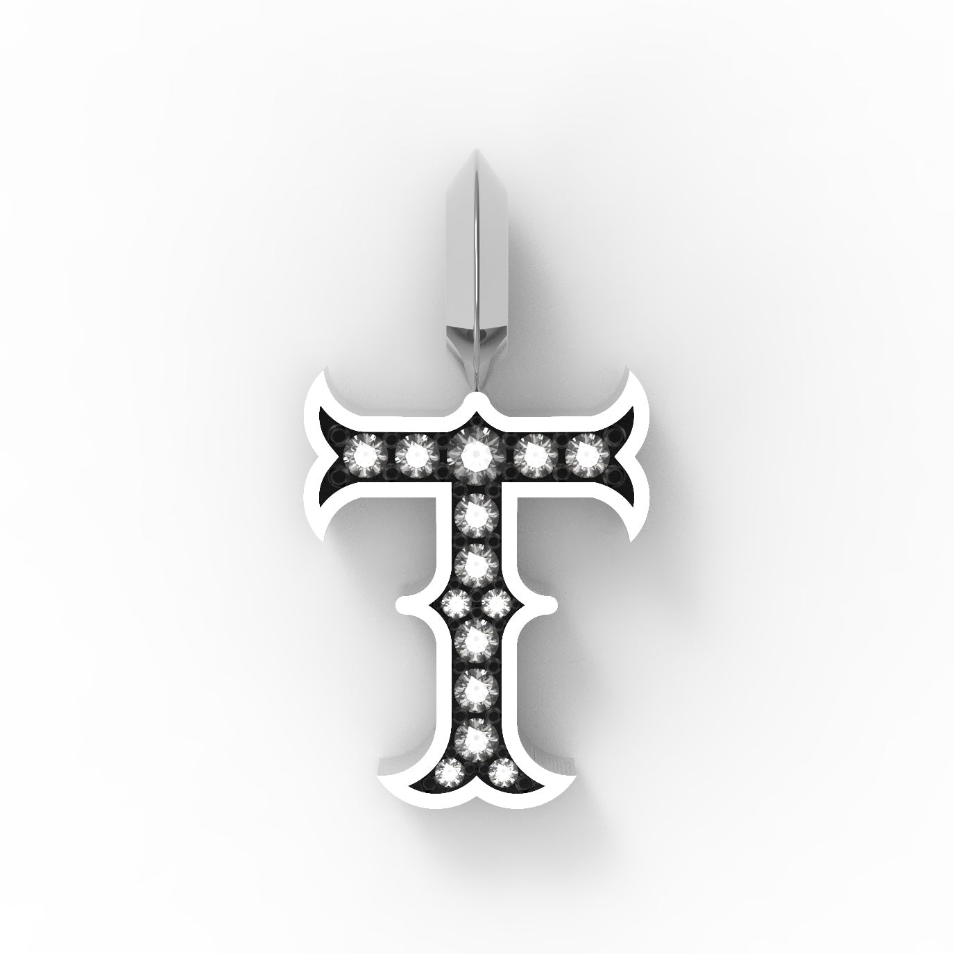 Antique Letter Pendant