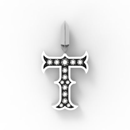 Antique Letter Pendant