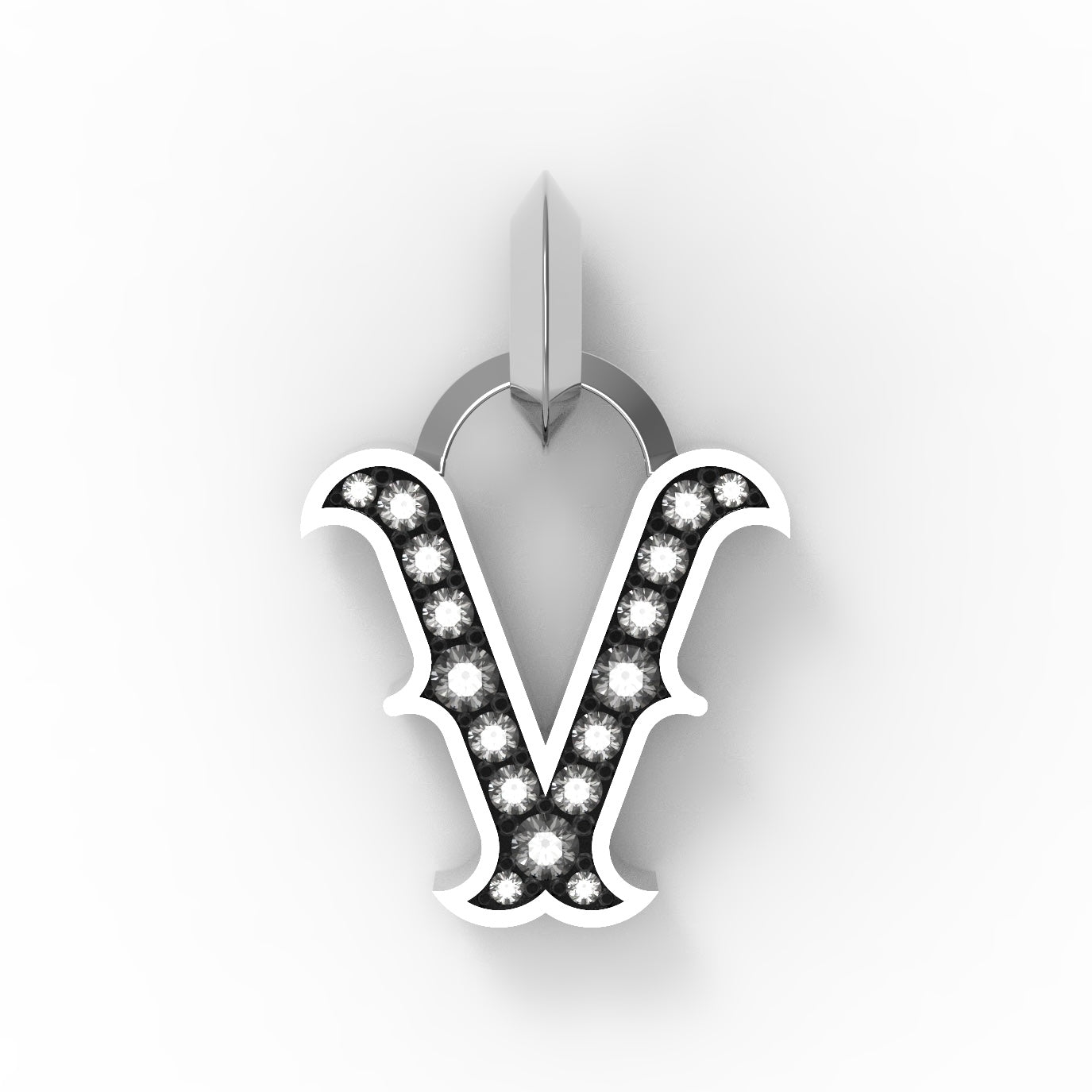 Antique Letter Pendant