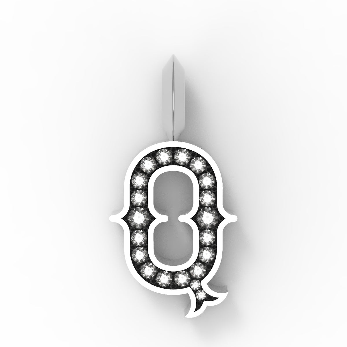 Antique Letter Pendant