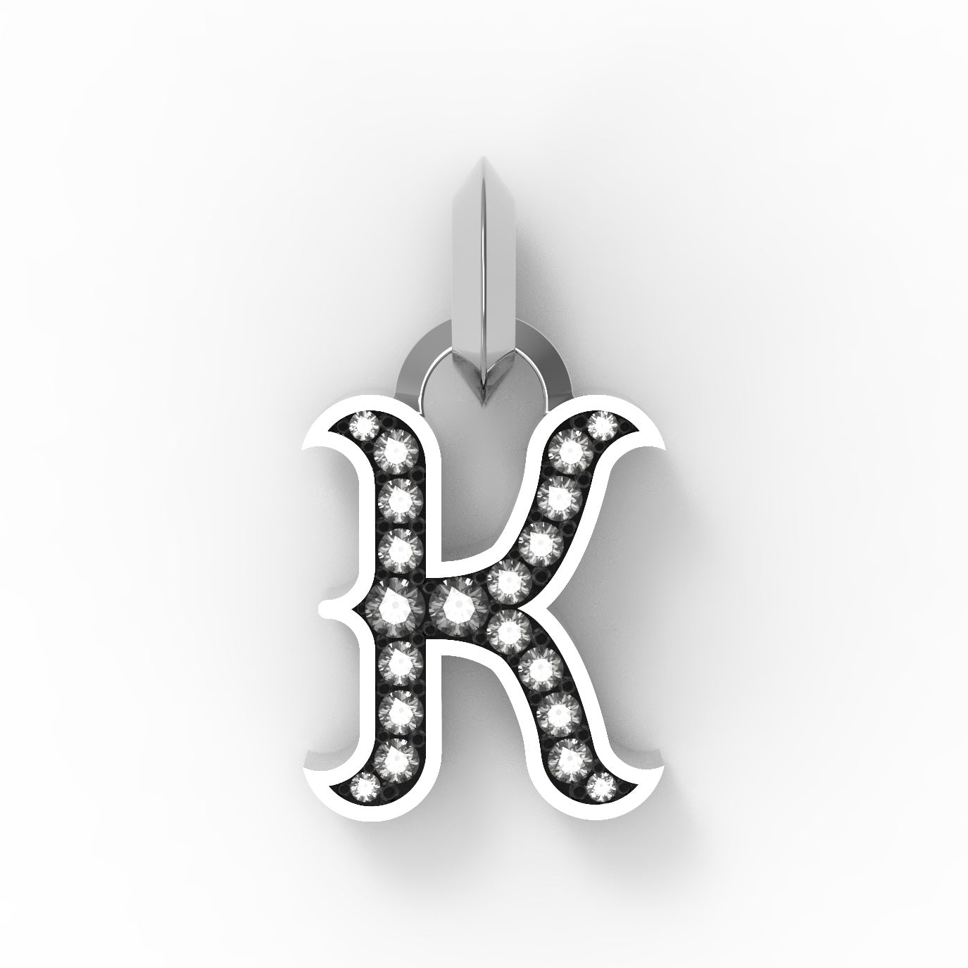 Antique Letter Pendant