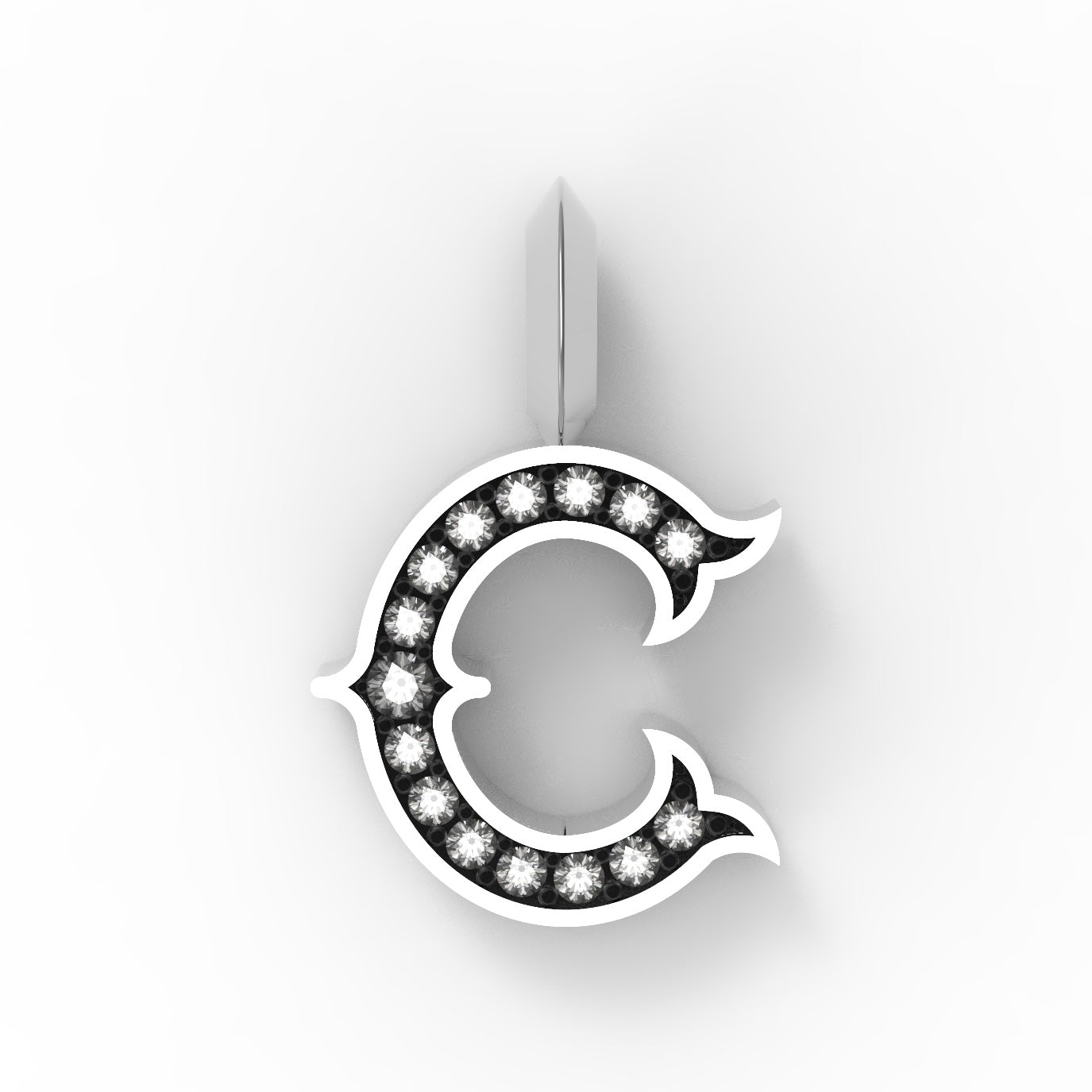 Antique Letter Pendant