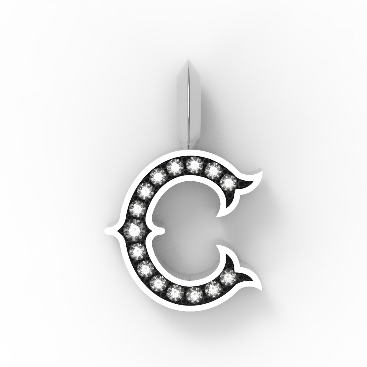 Antique Letter Pendant