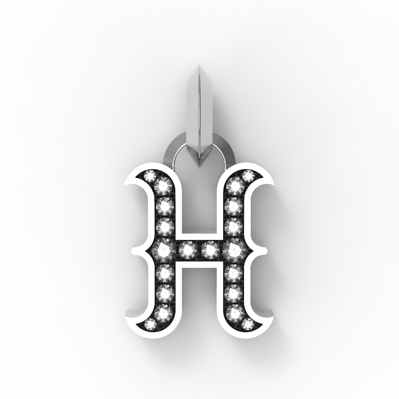 Antique Letter Pendant