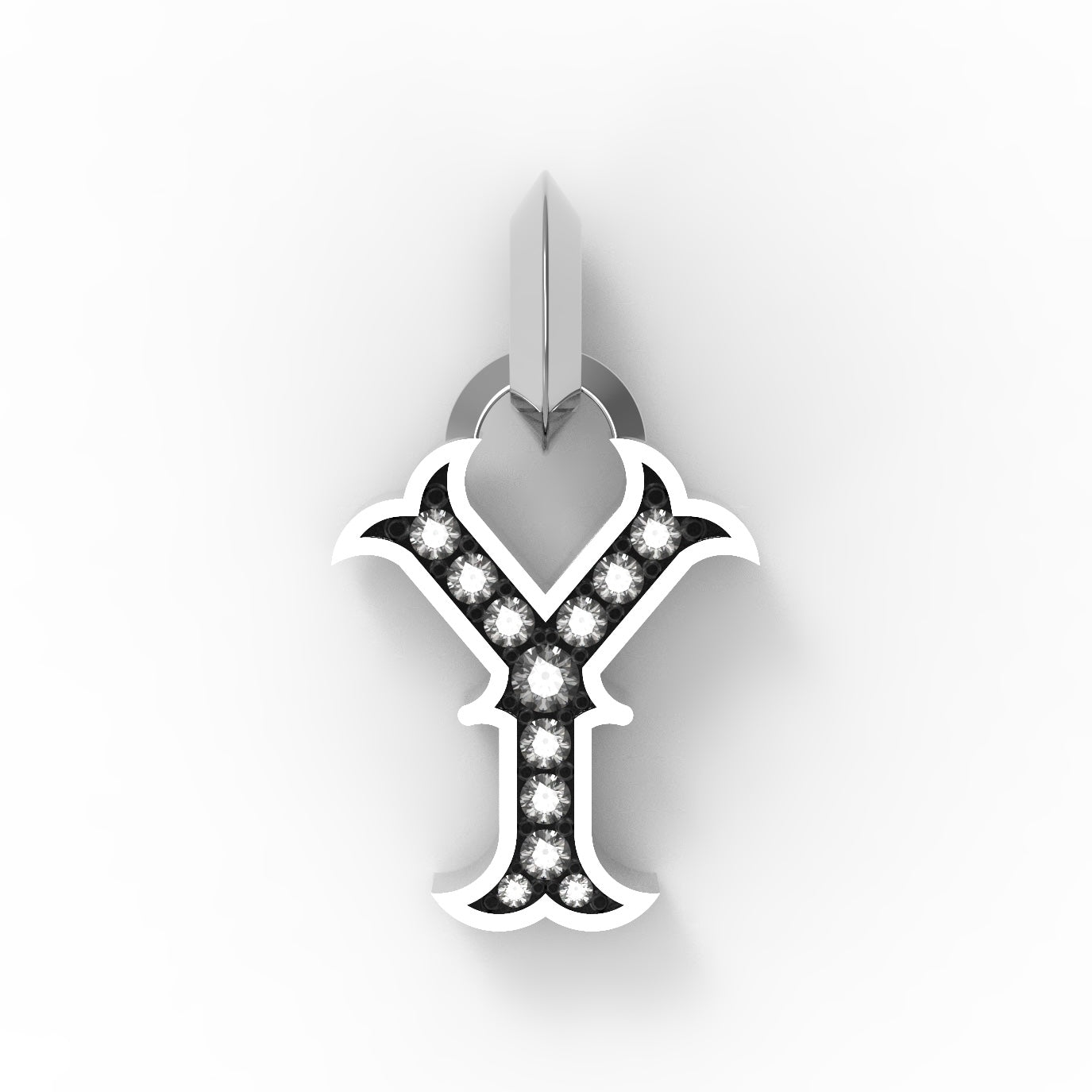 Antique Letter Pendant