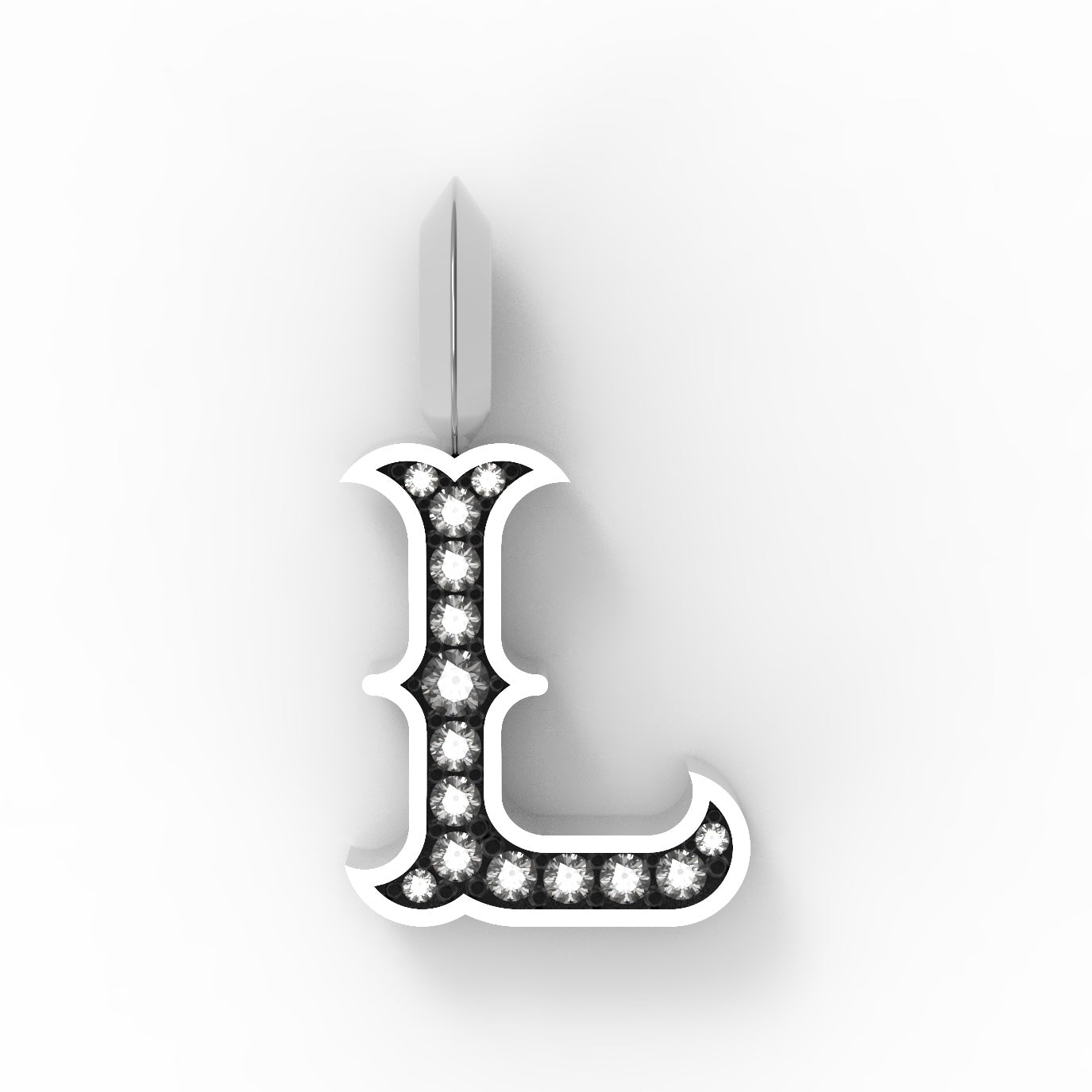 Antique Letter Pendant