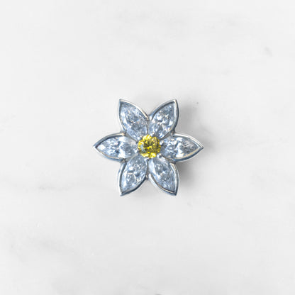 EDELWEISS SILVER PENDANT