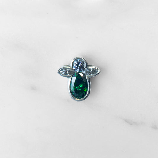 FIREFLY SILVER PENDANT
