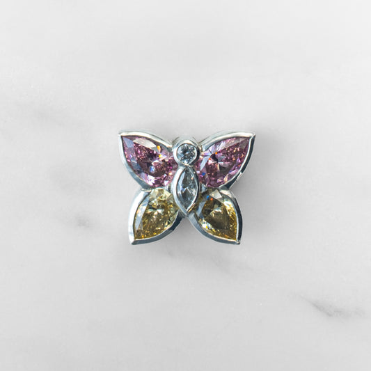BUTTERFLY SILVER PENDANT