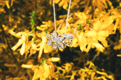 EDELWEISS SILVER PENDANT