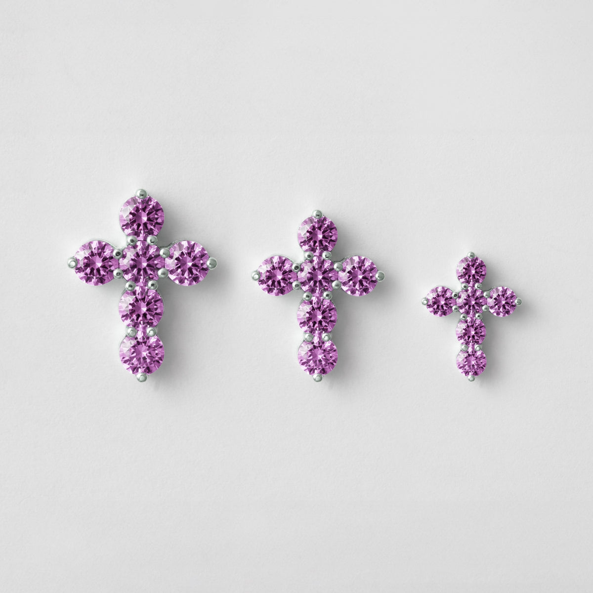 Brilliant Lavender Cross