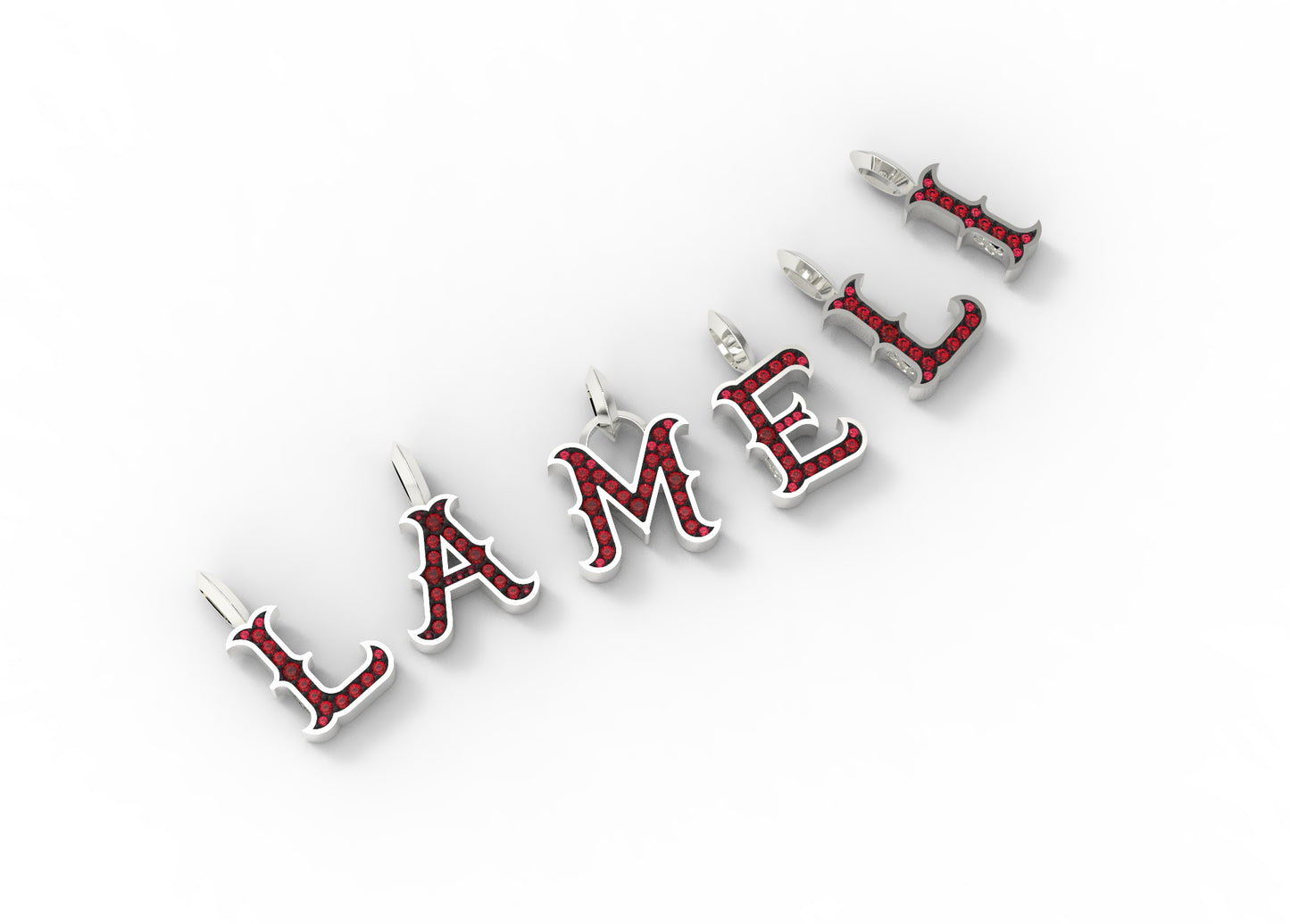 Antique Letter Pendant
